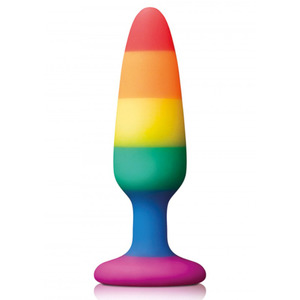 NS Novelties - Pleasure Plug Rainbow Small Anal Toys